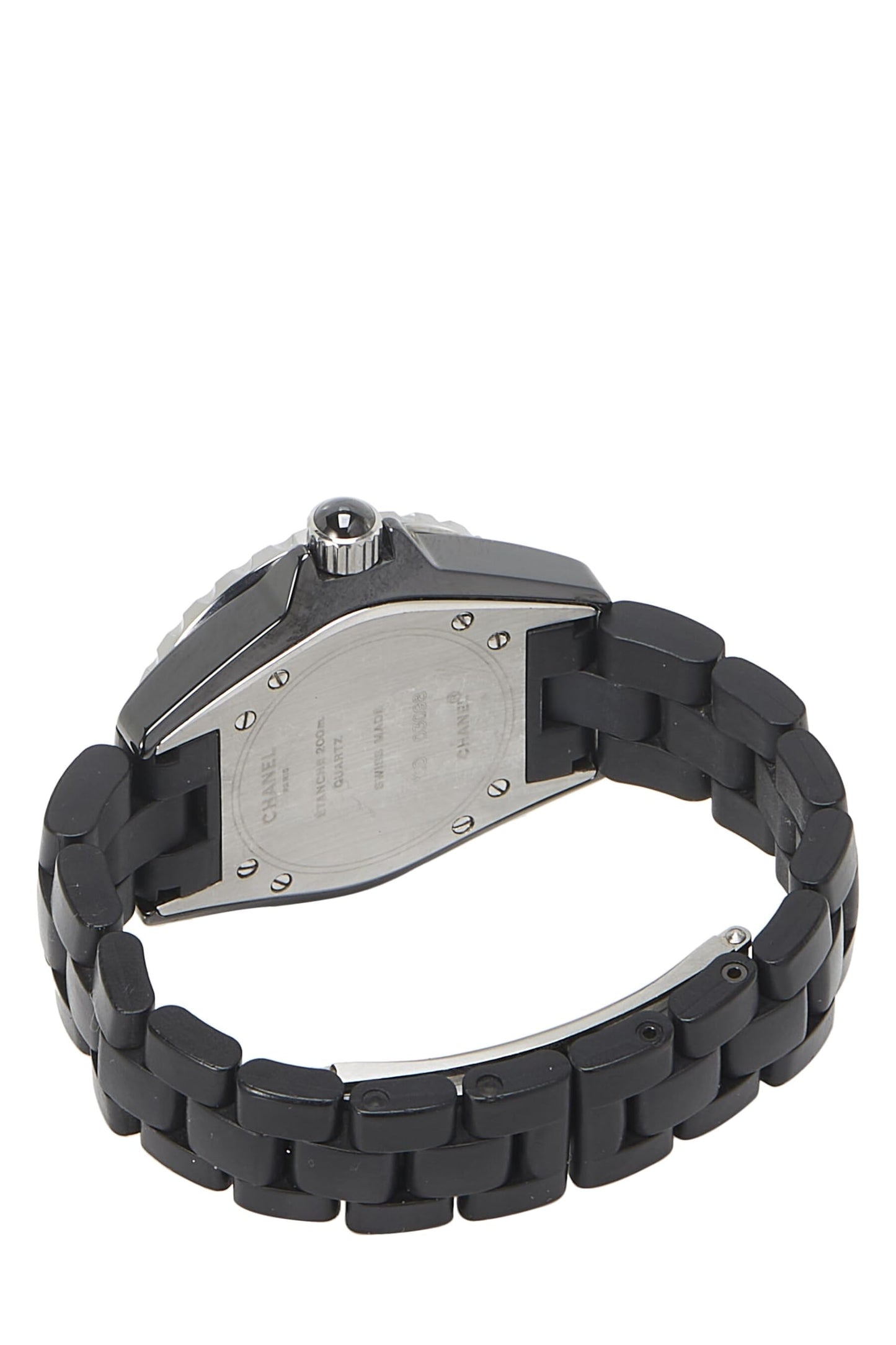 Chanel, Black Ceramic J12 33mm Watch, Black