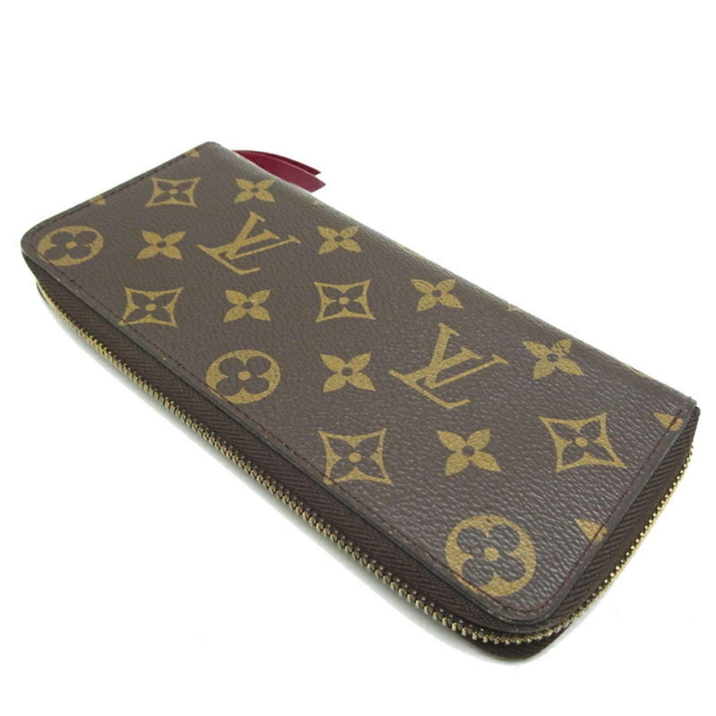 Louis Vuitton pink Monogram Long Wallet (Bi-Fold)