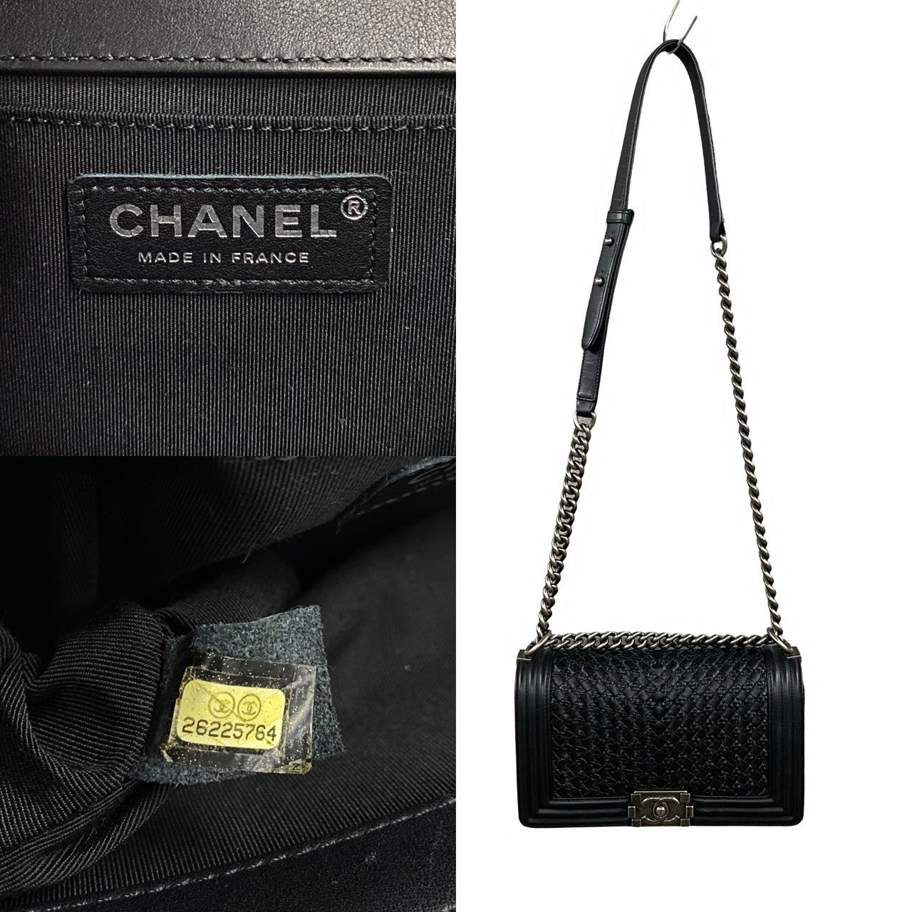 Chanel Boy Lambskin Shoulder Bag Style 8