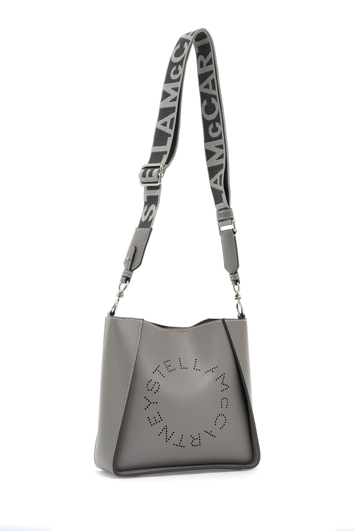 Stella Mccartney Grained Alter Mat Stella Logo Crossbody Bag Women
