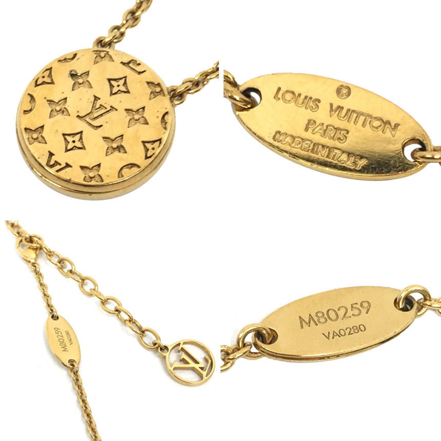 Louis Vuitton Metal Necklace