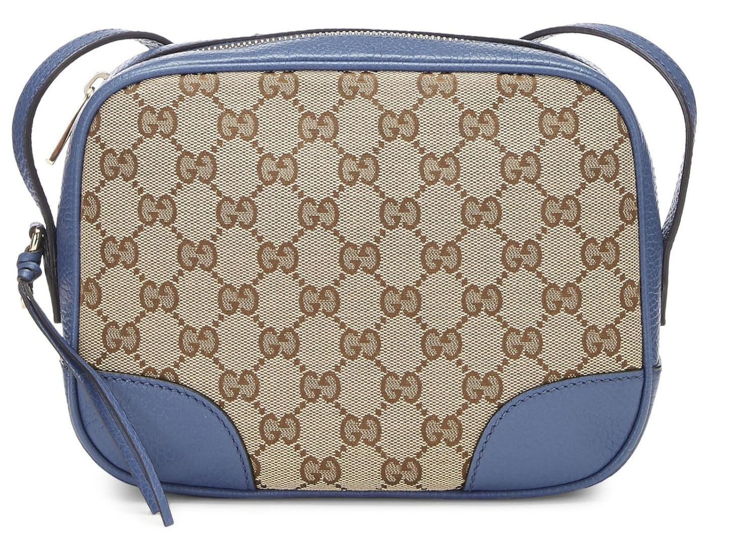 Gucci, Blue Original GG Canvas Bree Crossbody, Blue