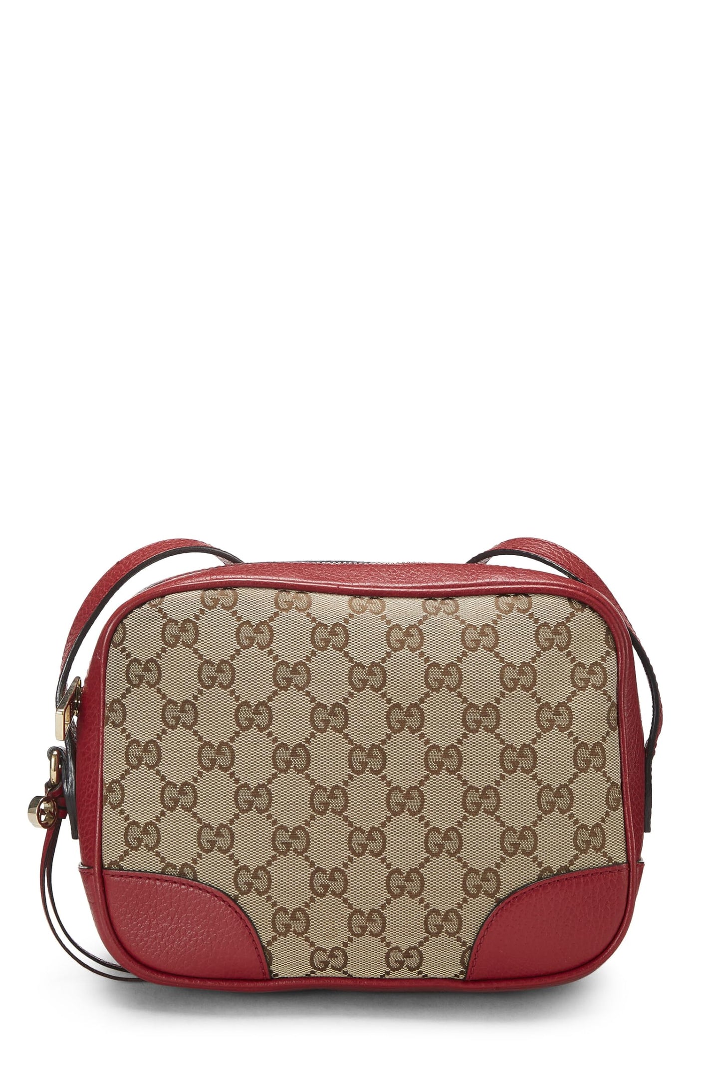 Gucci, Red Original GG Canvas Bree Crossbody Mini, Red