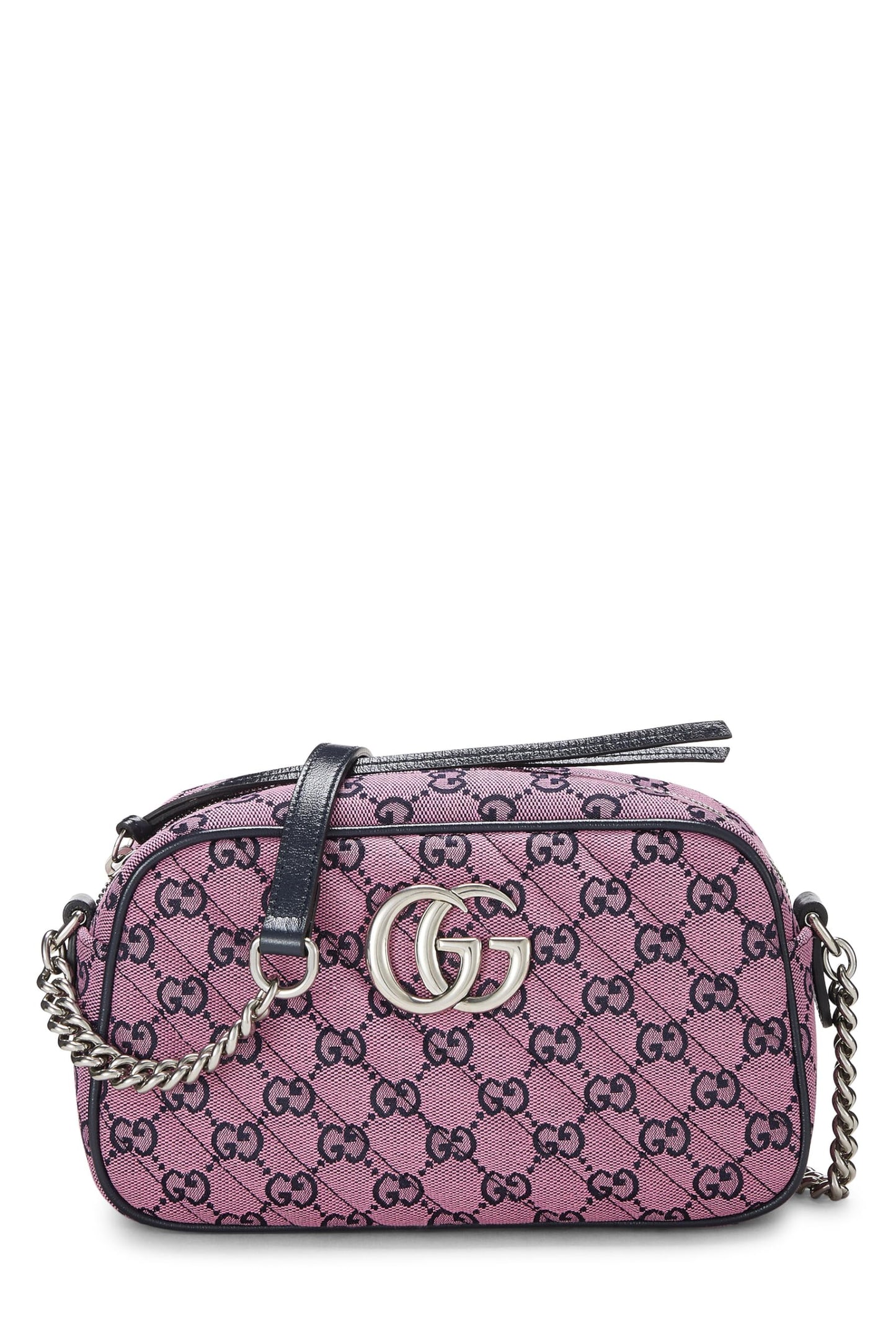 Gucci, Pink Original GG Canvas Marmont Crossbody Small, Pink