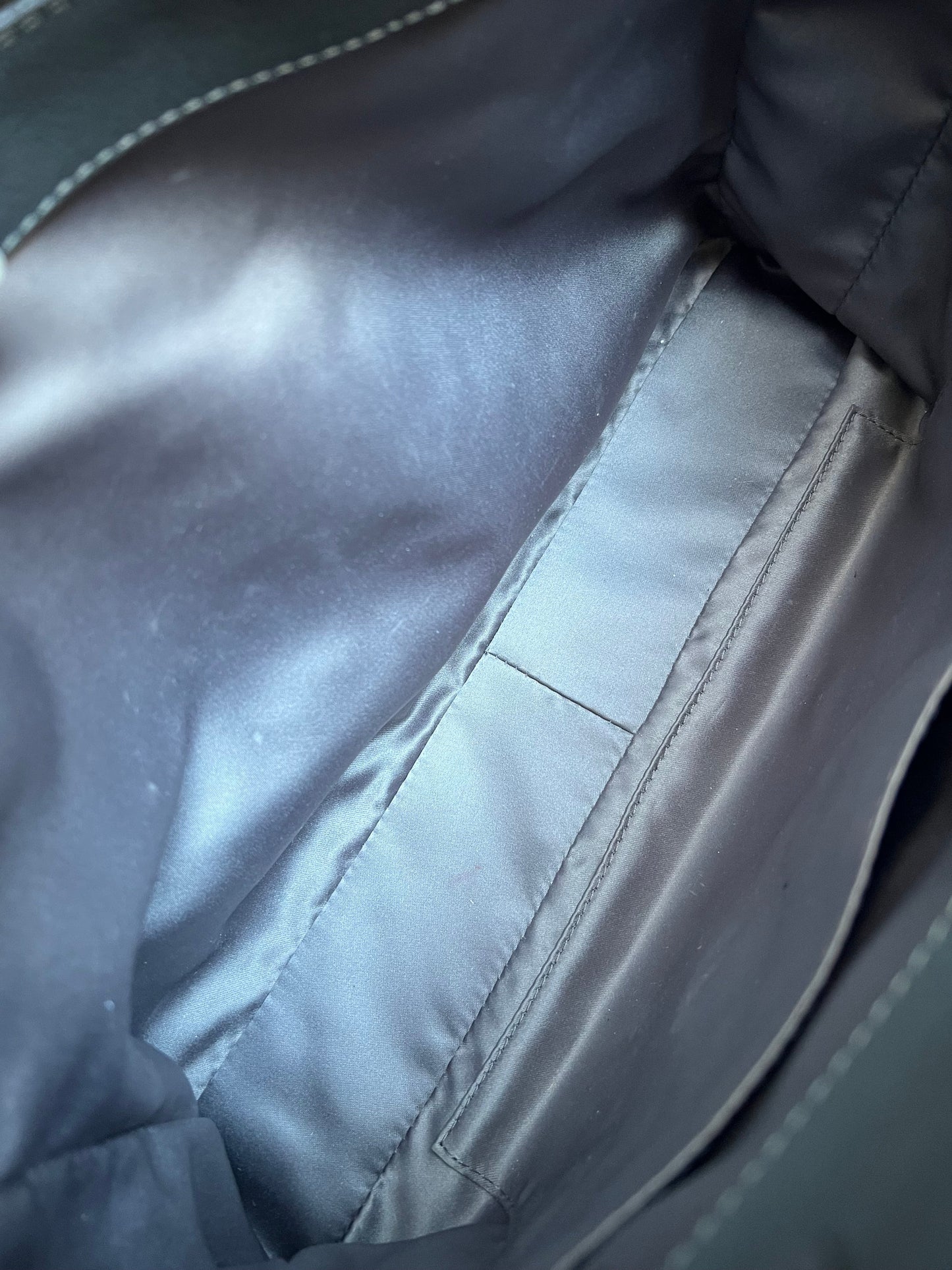 Chanel Grey Caviar Grand Shopper Tote (GST) Silver Hardware