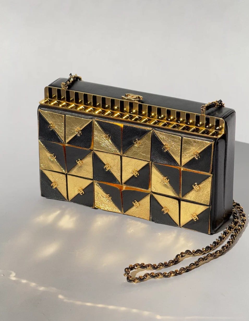 Chanel Chanel 19 Gold Shoulder Bag