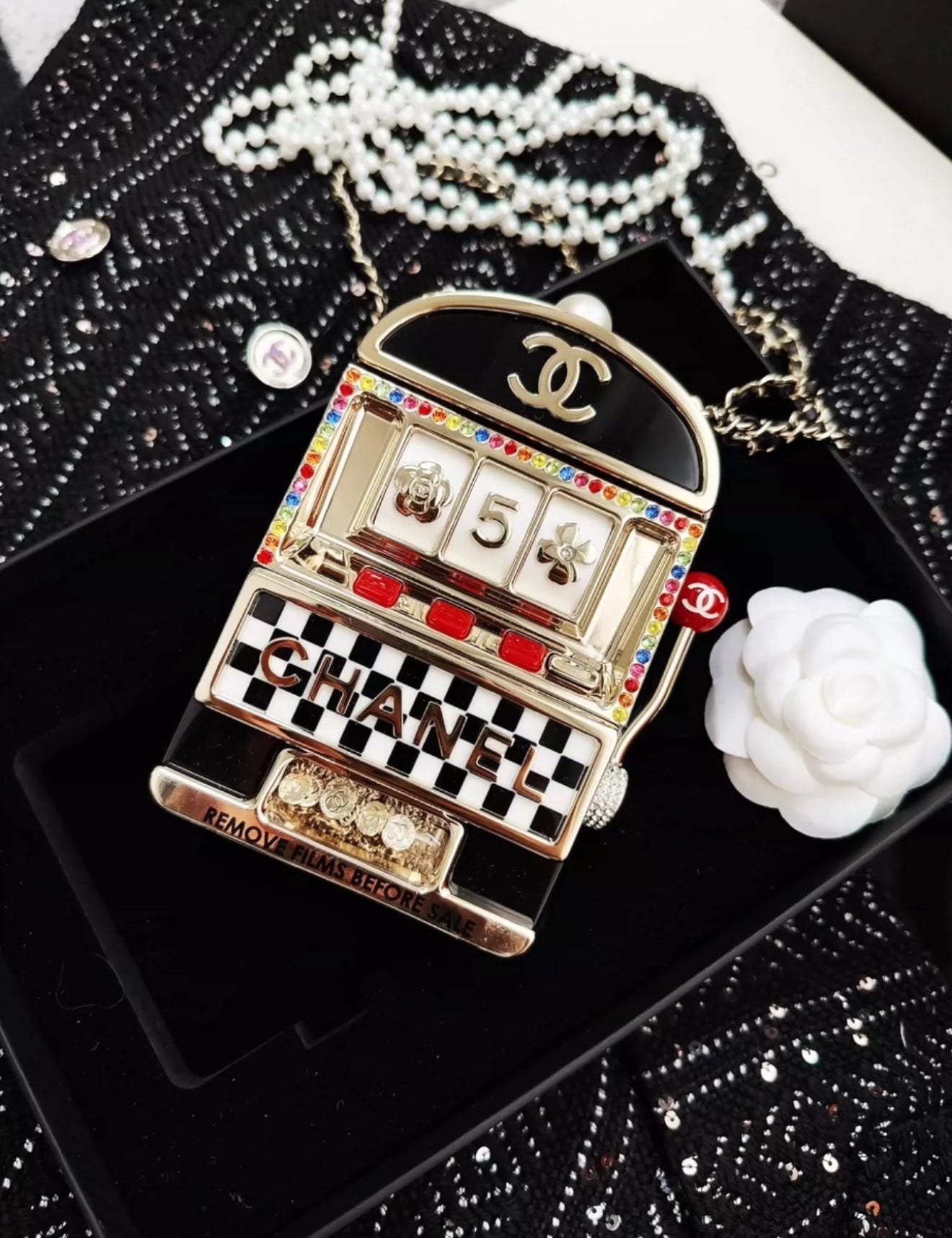 Chanel Timeless Leather Clutch