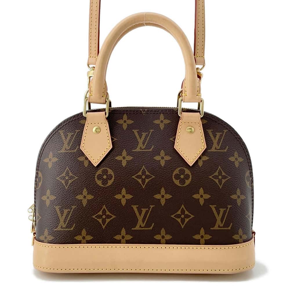 Louis Vuitton Alma Brown M53152 Monogram Size BB