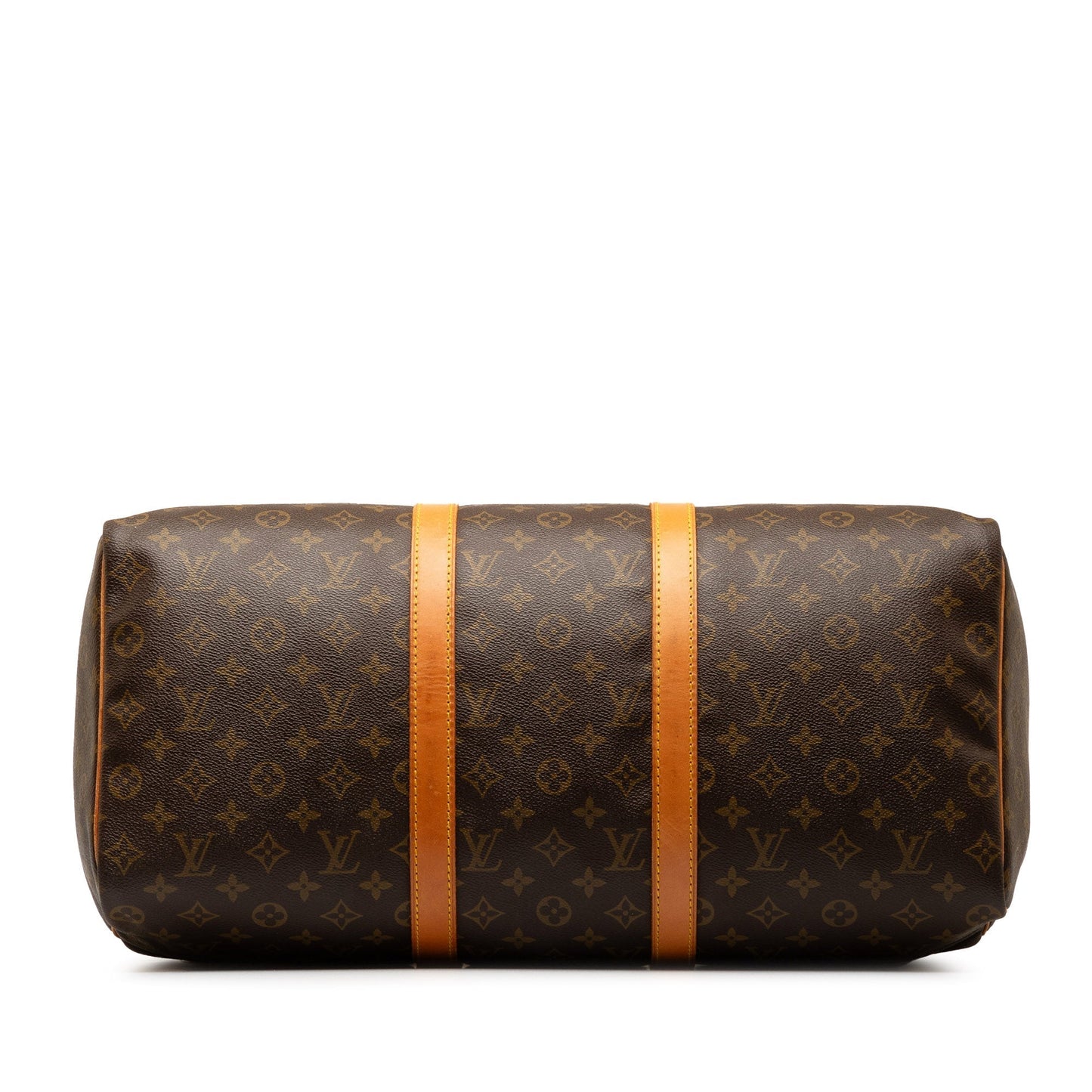 Brown Louis Vuitton Monogram Keepall 50 Travel Bag