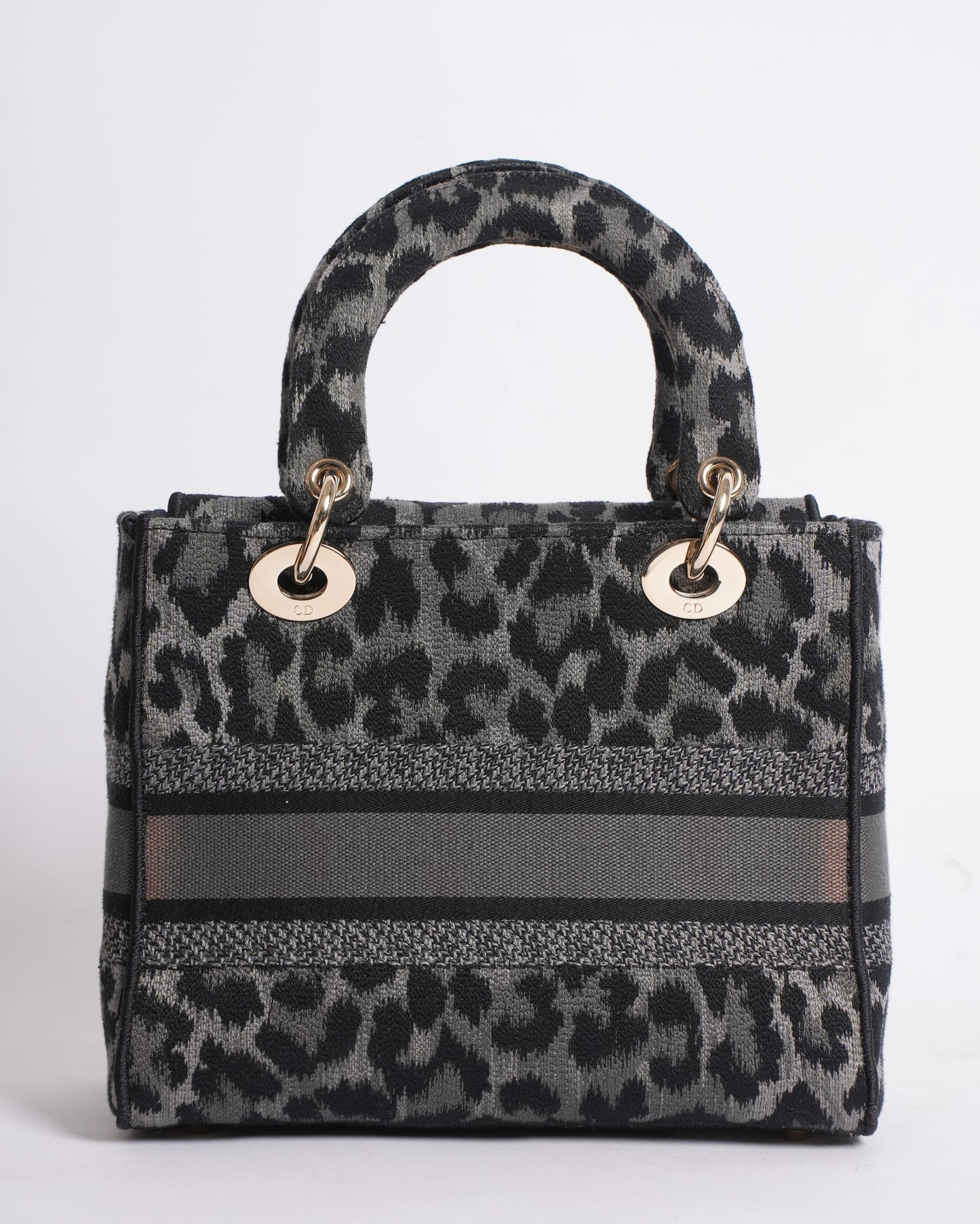 New Christian Dior 2021 Medium Mizza Lady Dior Bag