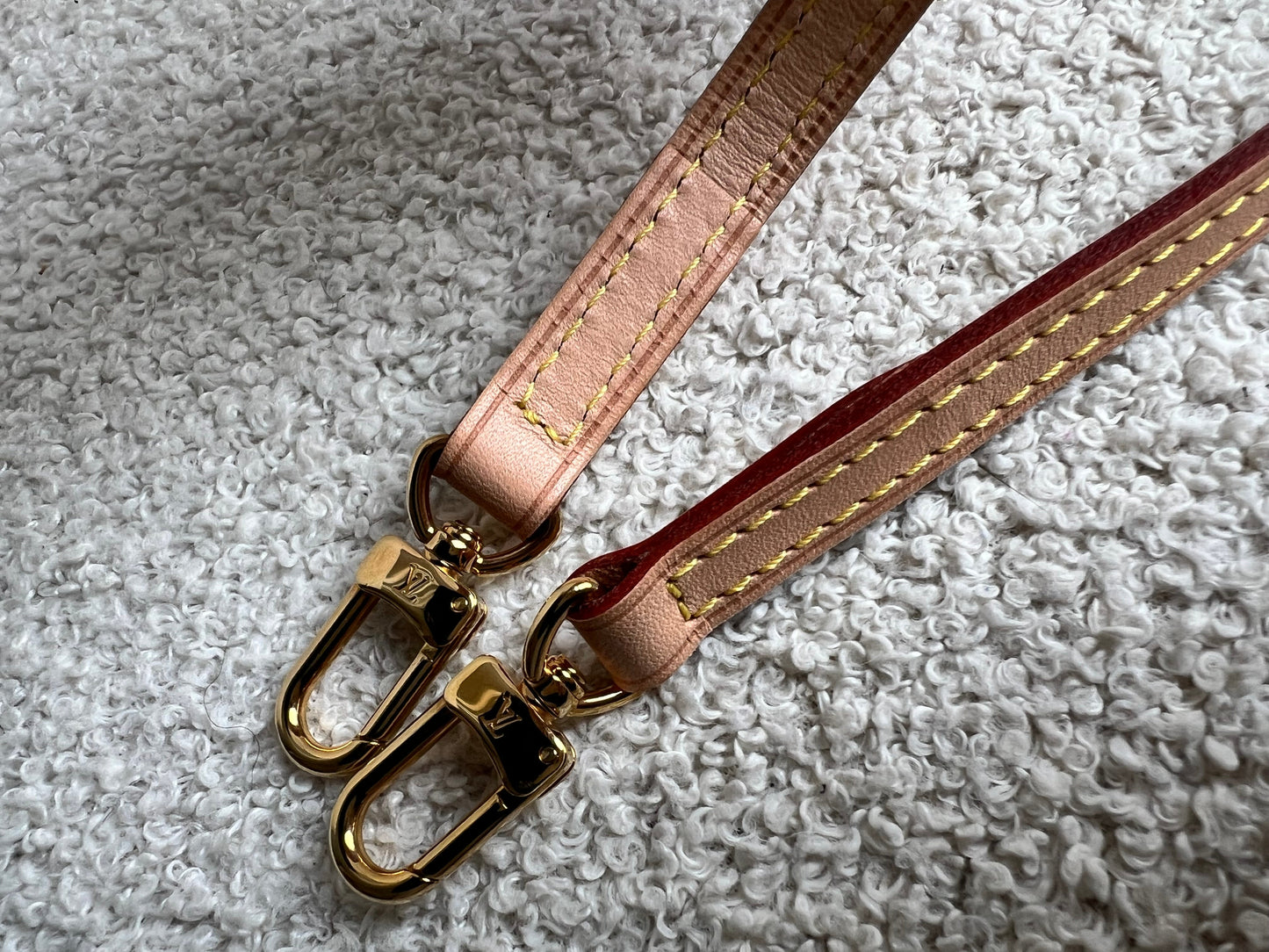 Louis Vuitton Natural Leather Shoulder Strap