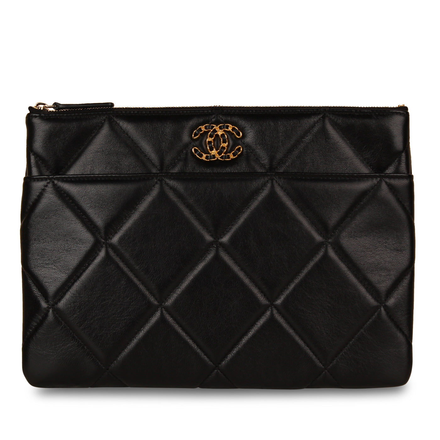 Chanel Chanel 19 Lambskin Black Shoulder Bag Style 6