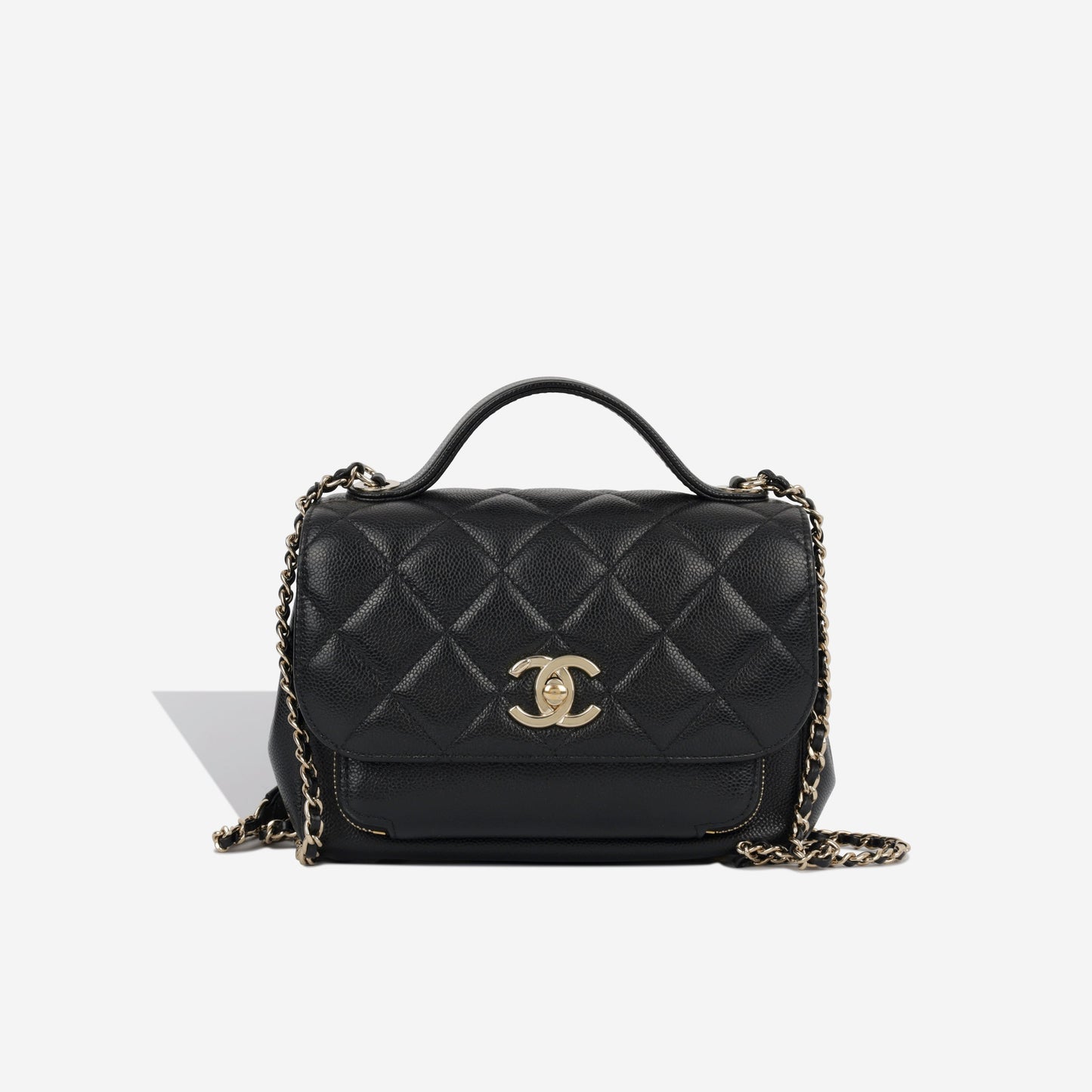 Chanel Timeless Caviar Black Handbag Style 3