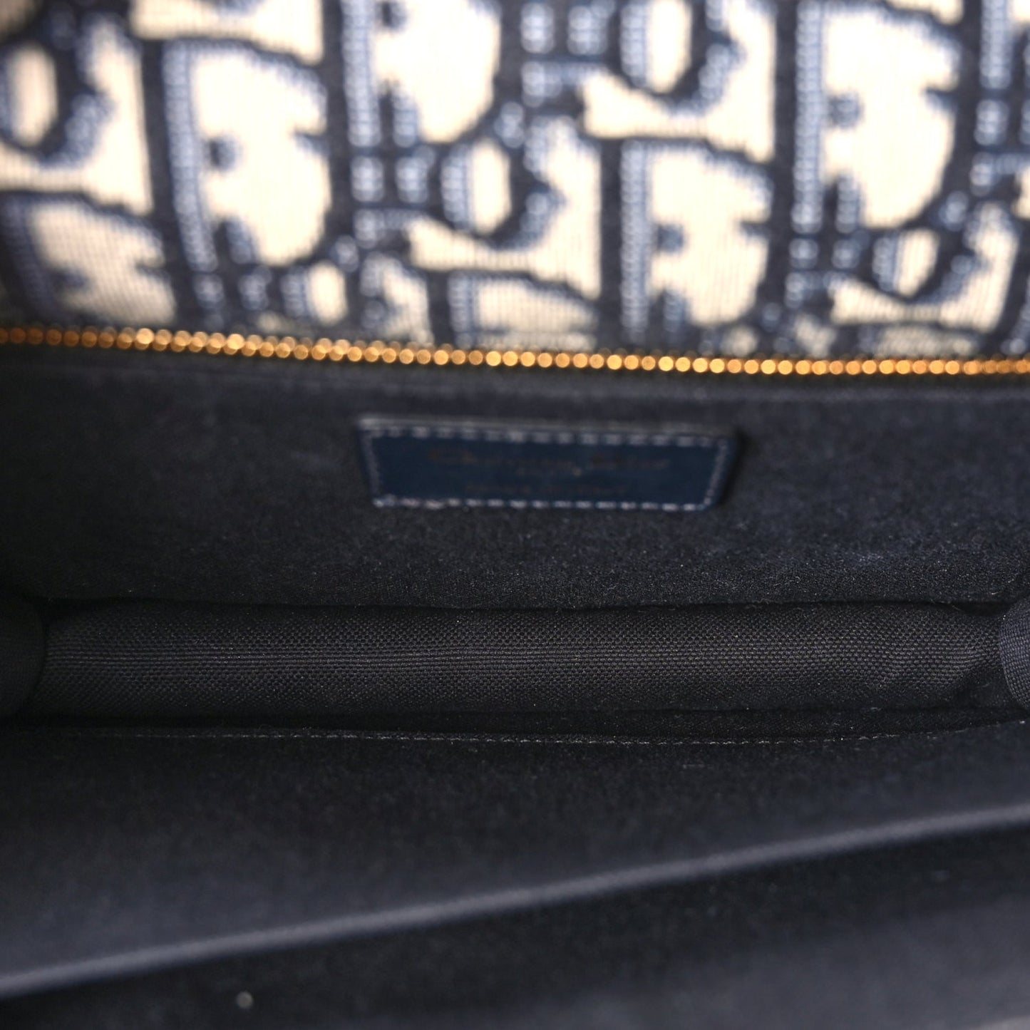 Dior 30 Montaigne Oblique Blue Shoulder Bag