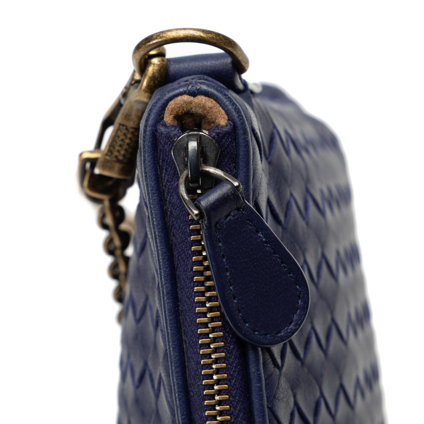 Bottega Veneta Intrecciato Chain Crossbody Bag (MLB-NxLoYv)