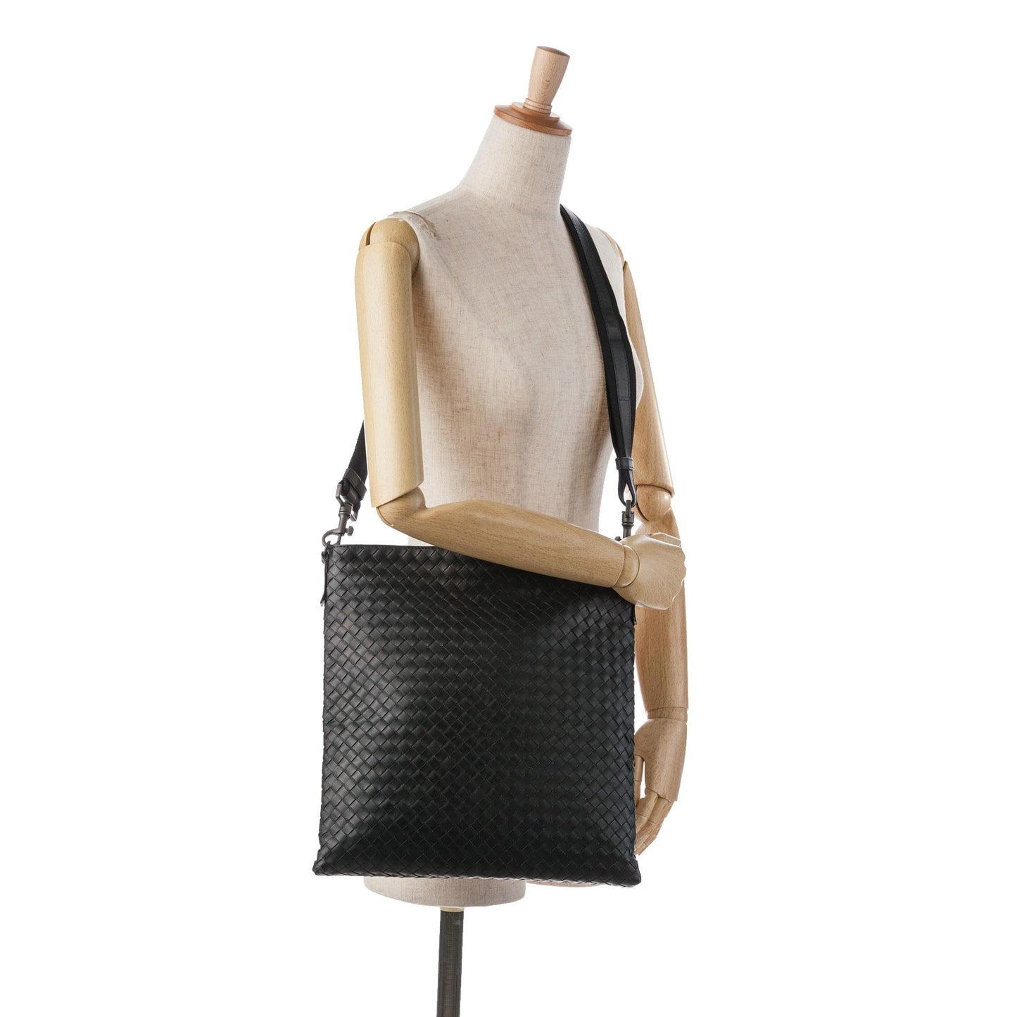 Bottega Veneta Intrecciato Leather Crossbody (MLB-JkWEtR)