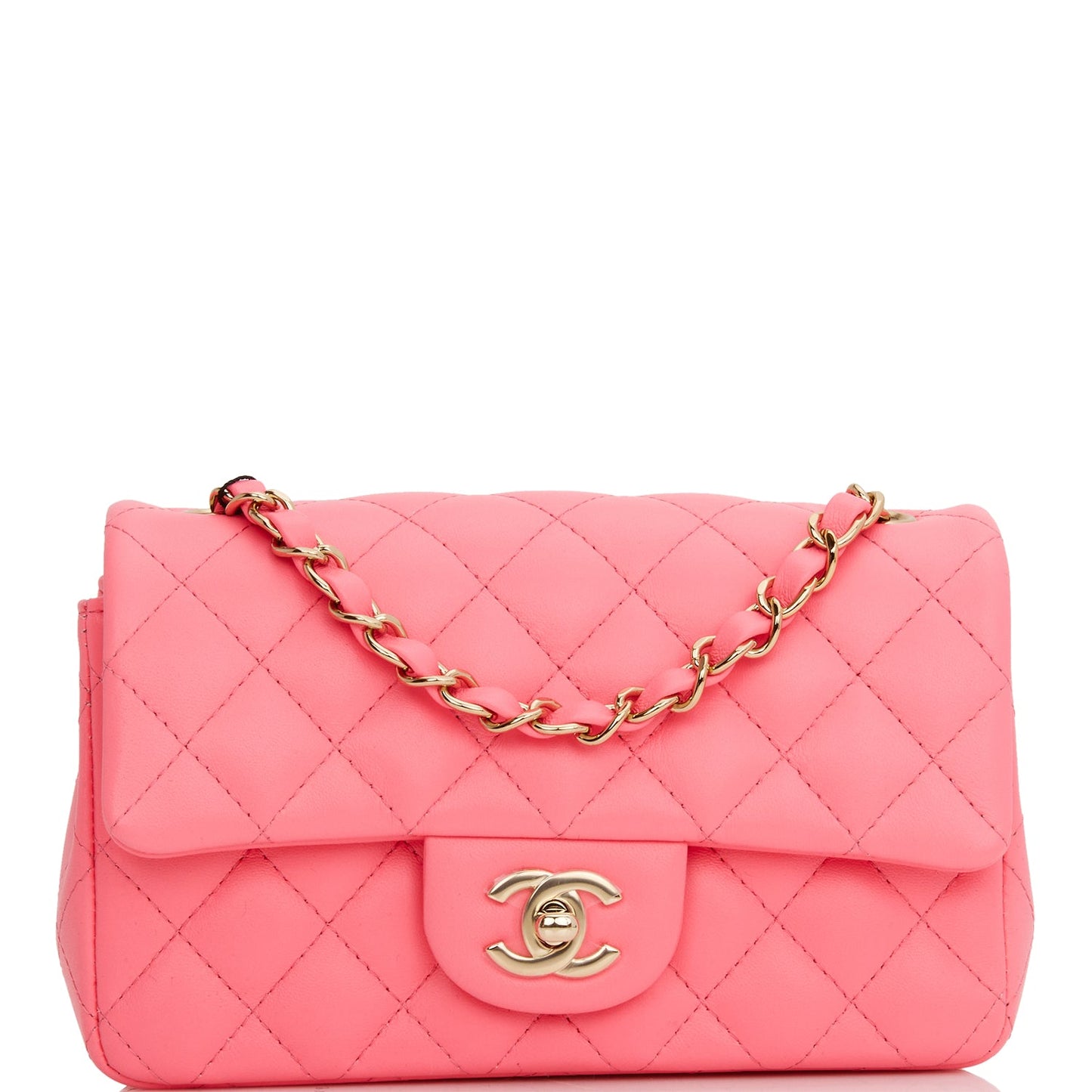 Chanel Lambskin Gold Shoulder Bag Style 6