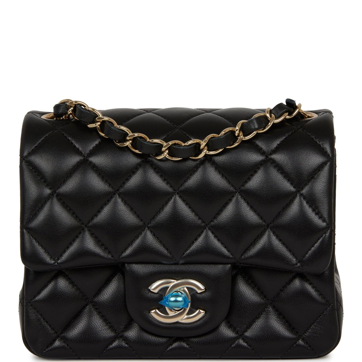 Chanel Lambskin Black Shoulder Bag Style 9