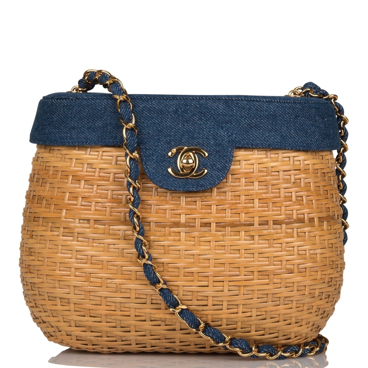 Chanel Luxury Leather Gold Handbag Style 2