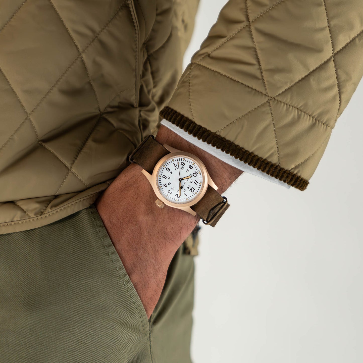 Khaki Field Mechanical Bronze