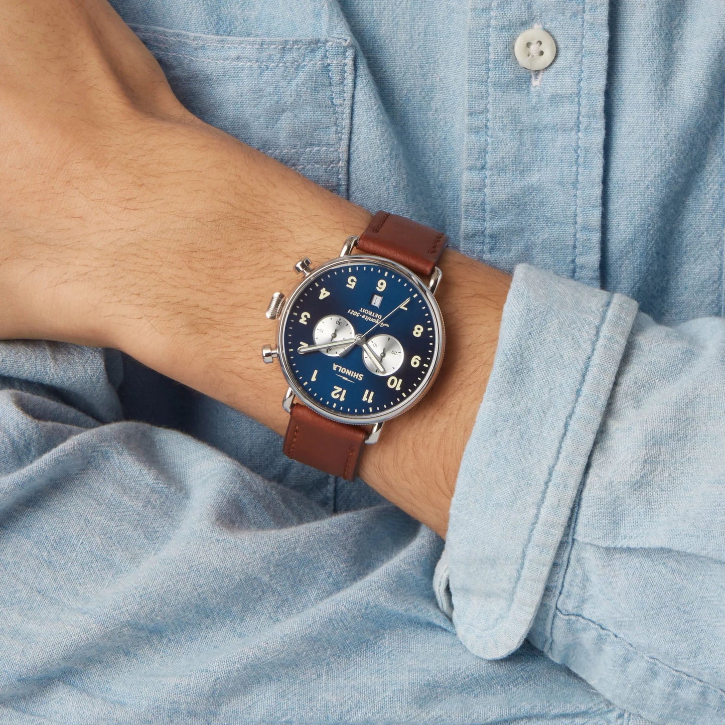 Canfield Chronograph 43mm Quartz