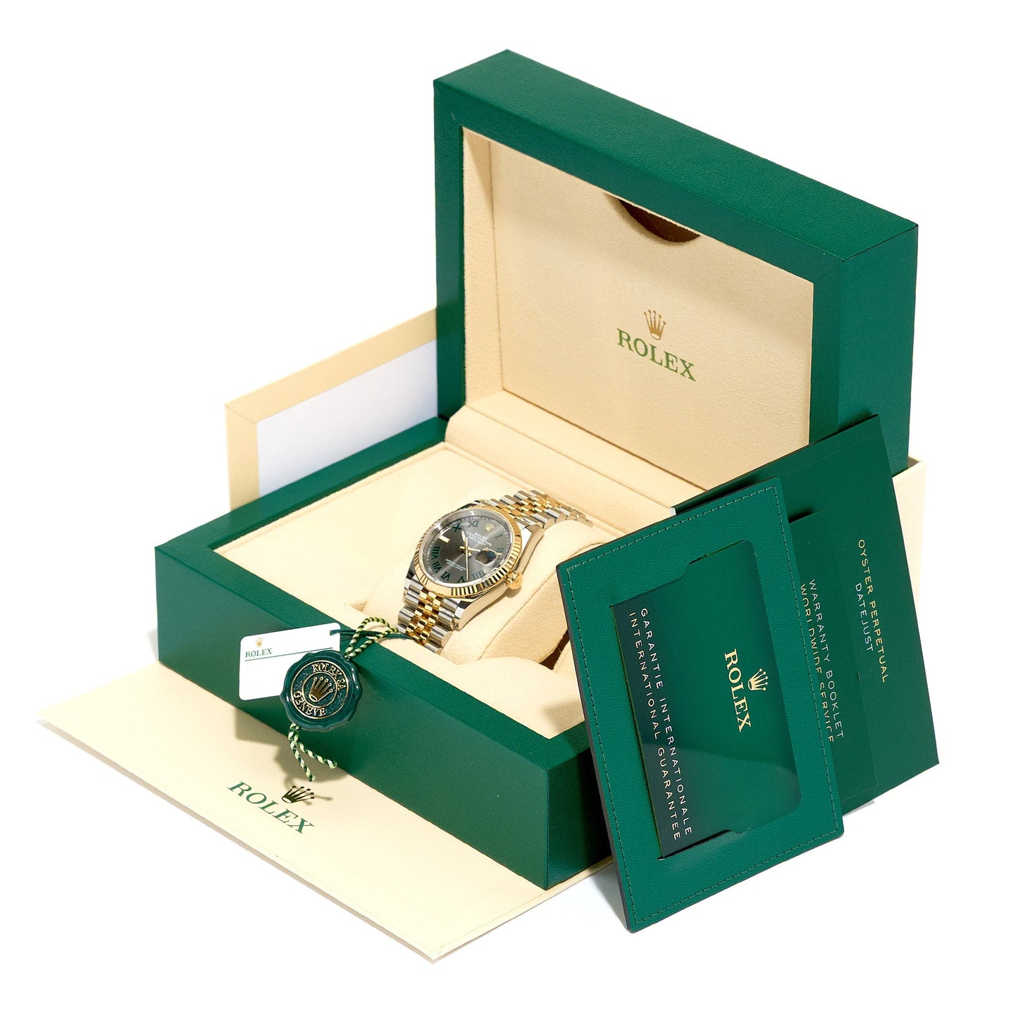 Rolex Datejust "Wimbledon" 36mm Auto (Ref. 1266233)