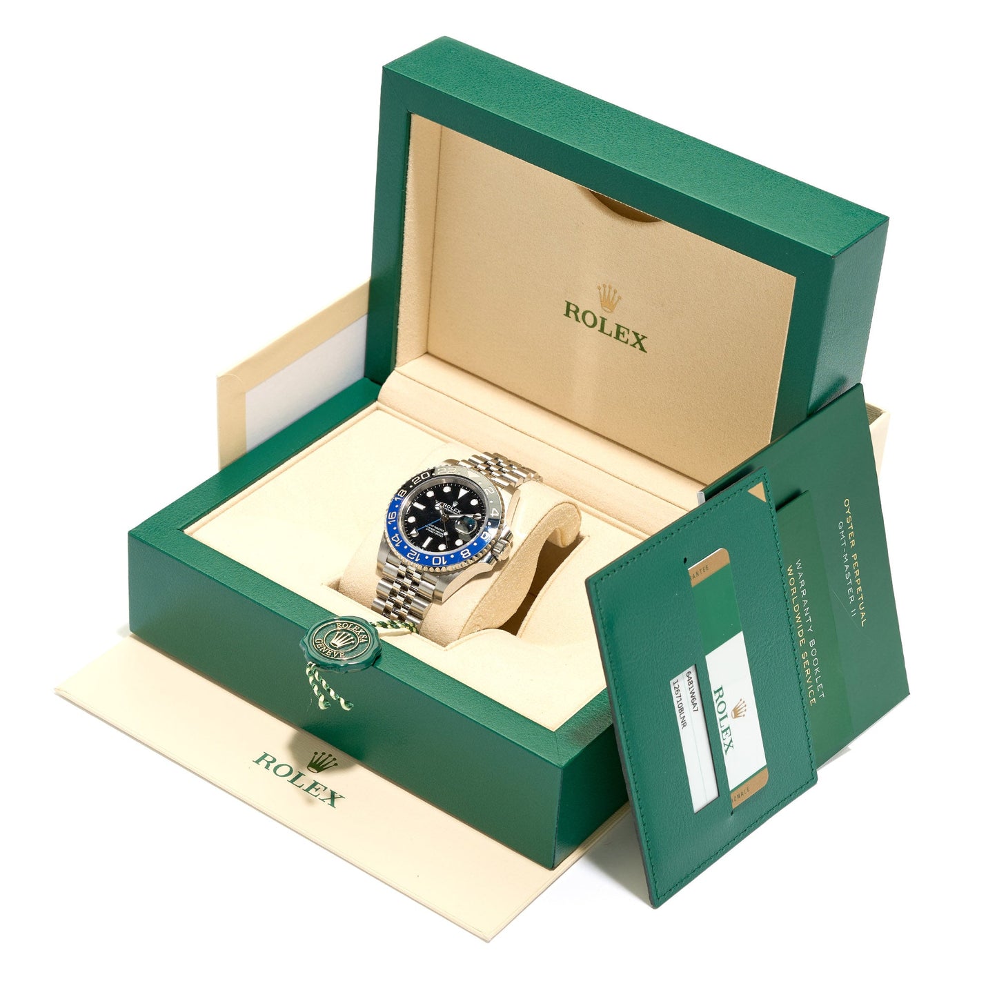 Rolex GMT Master II "Batgirl" 40mm Auto (Ref. 126710BLNR)