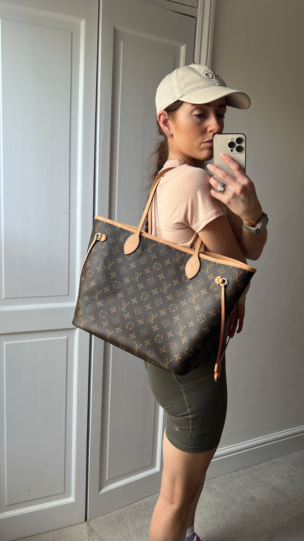Louis Vuitton Neverfull MM Monogram Beige (RRP £1,410)