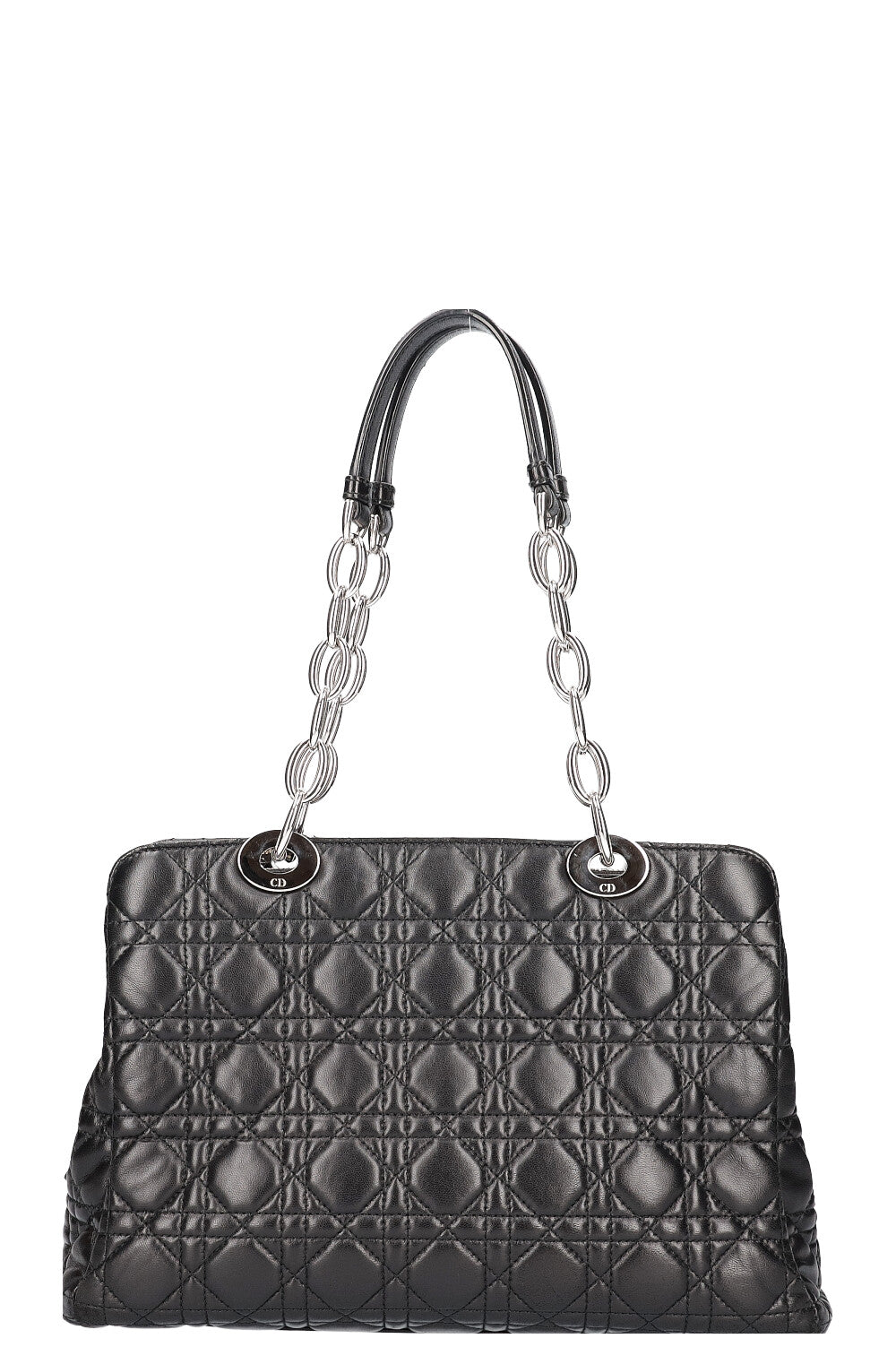 Christian Dior Soft Medium Cannage Bag Black