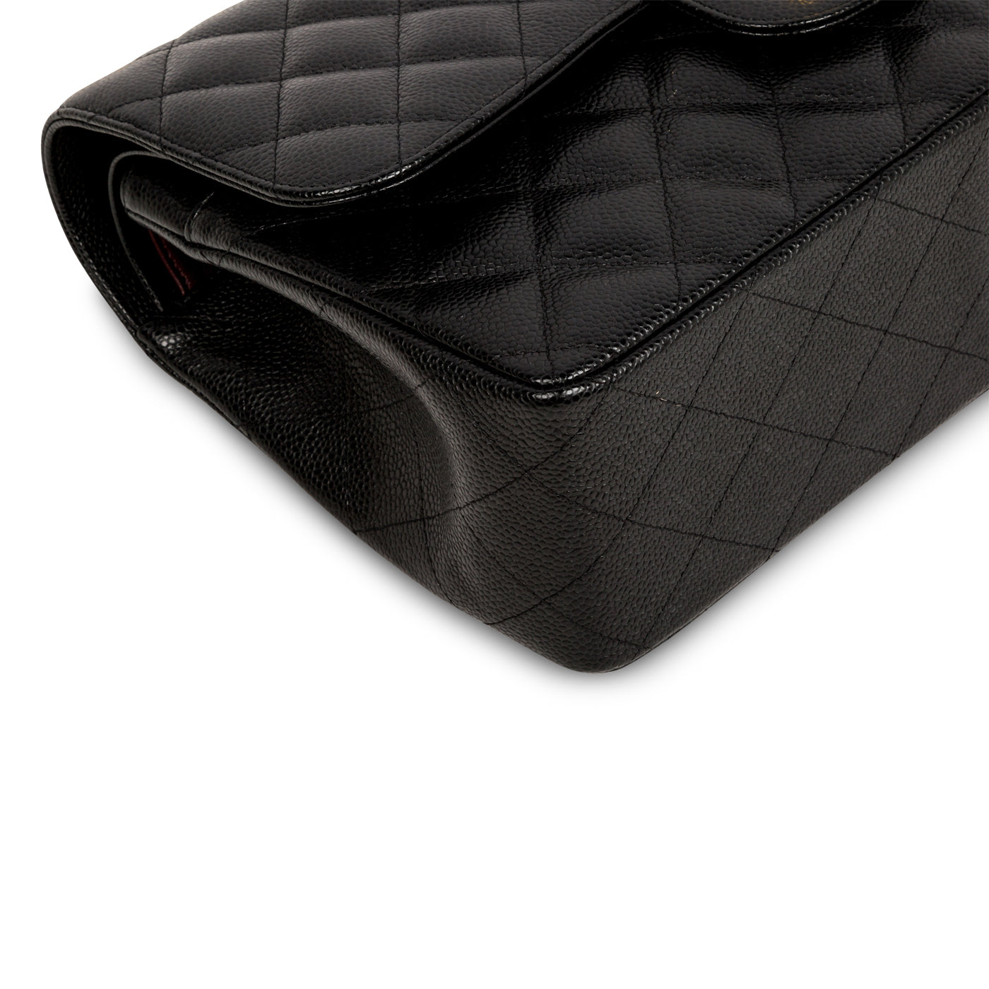 Chanel Classic Flap Caviar Black Shoulder Bag Style 48