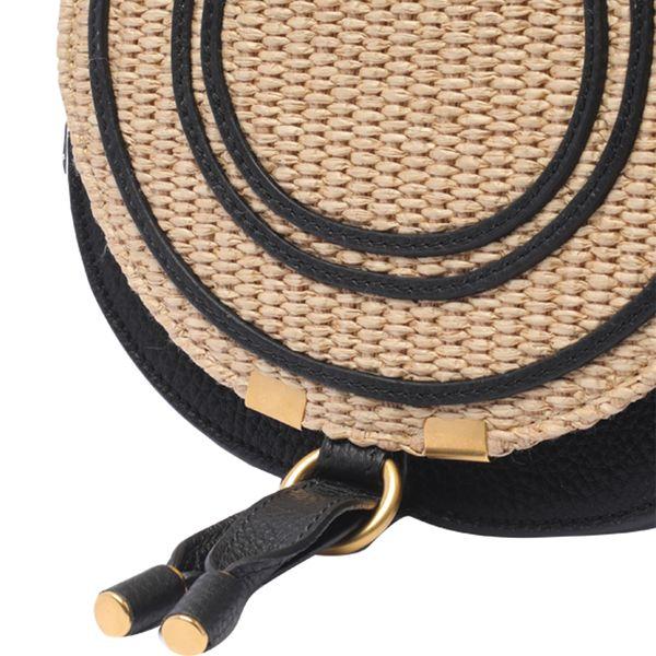 MARCIE RAFFIA CROSSBODY BAG