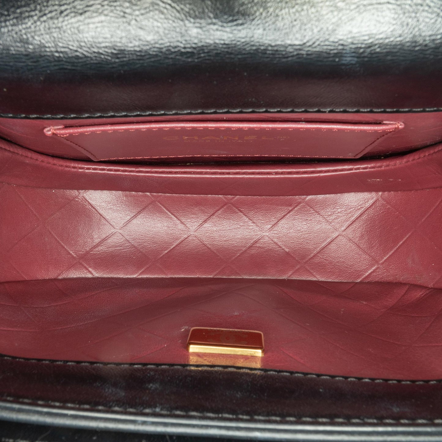 Chanel Cc Quilted Calfskin Round Moon Messenger Flap