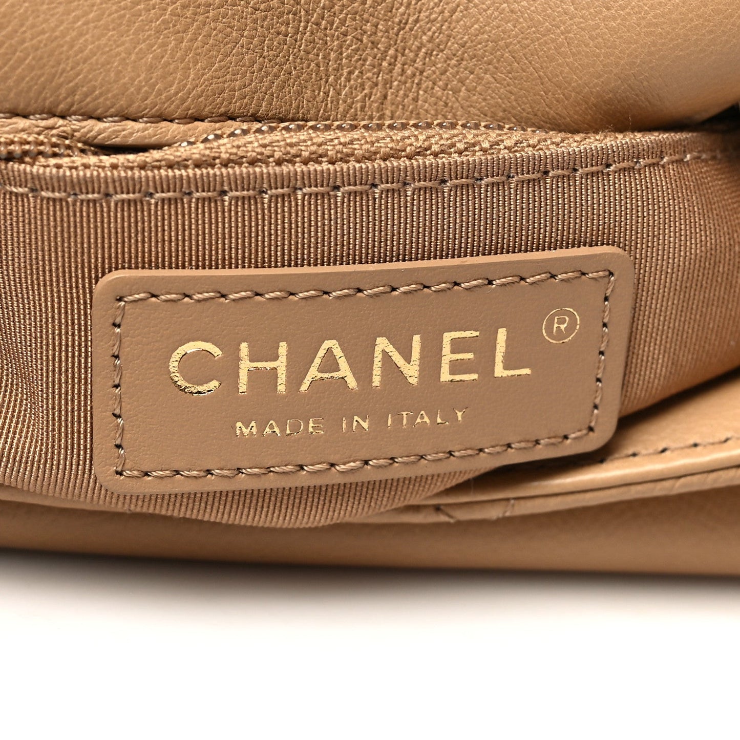 Chanel Flap Quilted Calfskin Leather Shoulder Bag