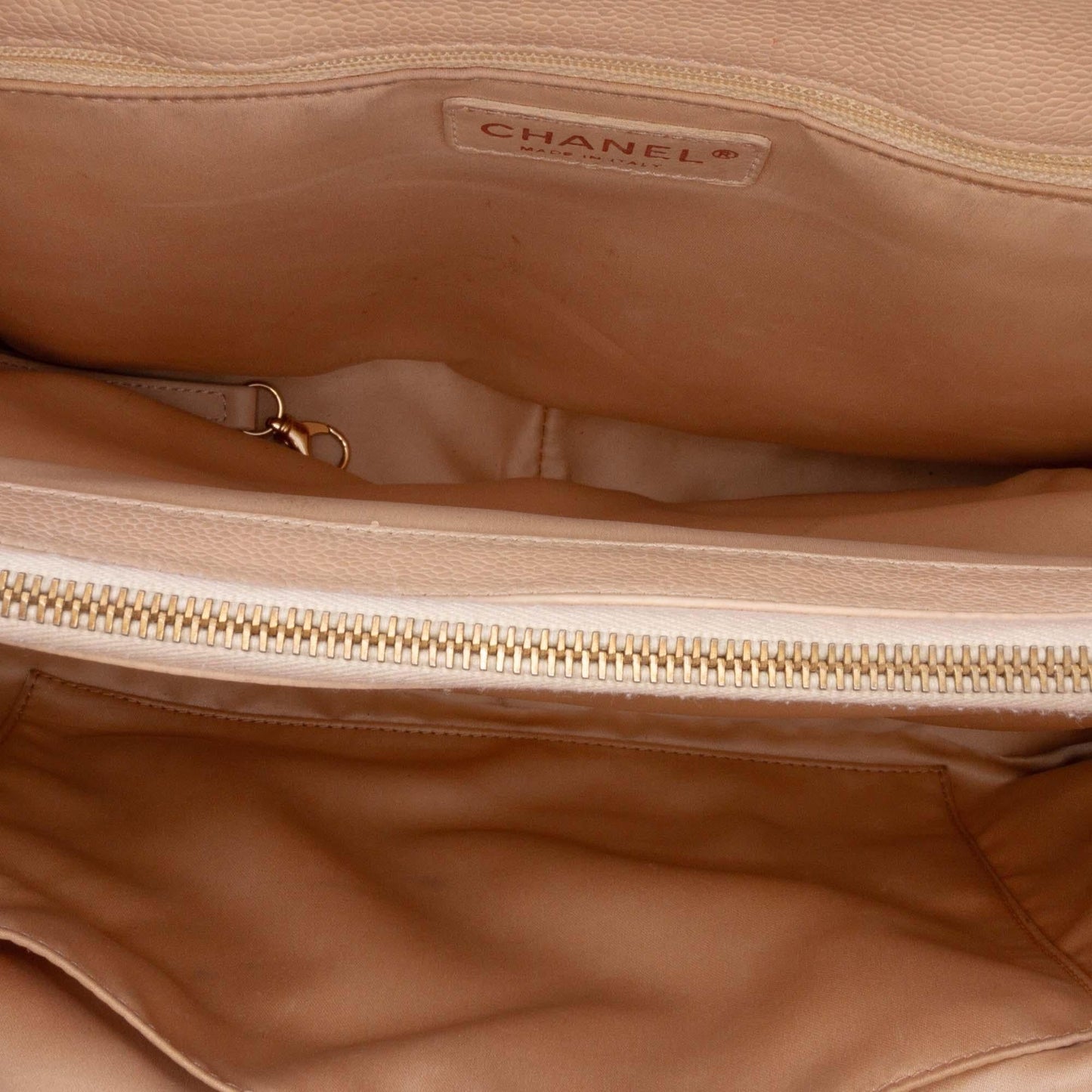 Chanel Gabrielle Caviar Brown Tote Bag Caviar