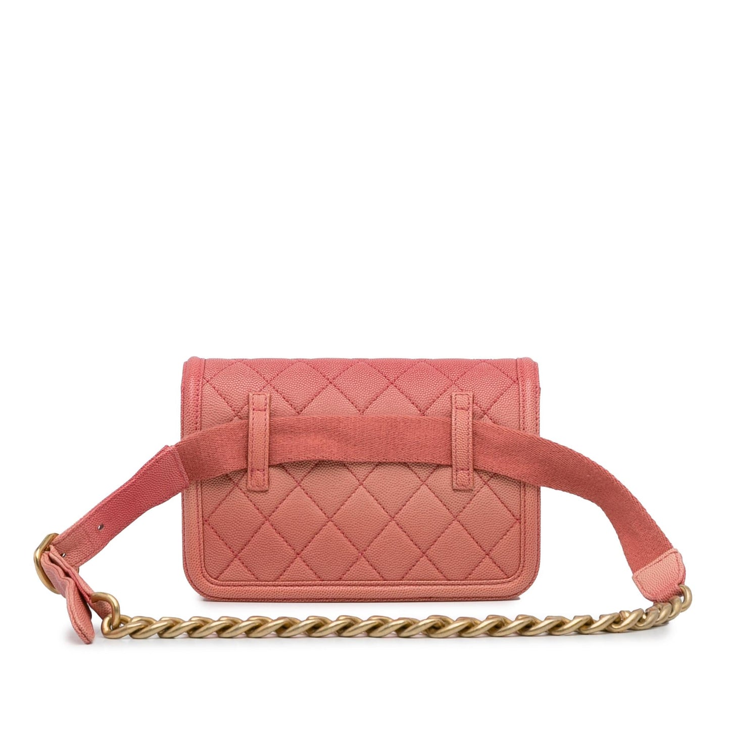 Chanel Gabrielle Caviar Pink Shoulder Bag Caviar