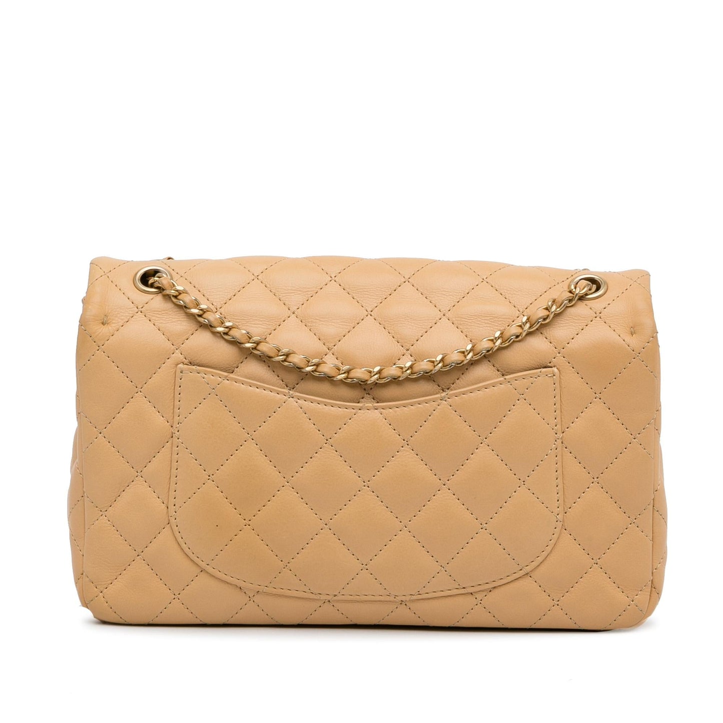 Chanel Gabrielle Lambskin Tan Shoulder Bag Style 11