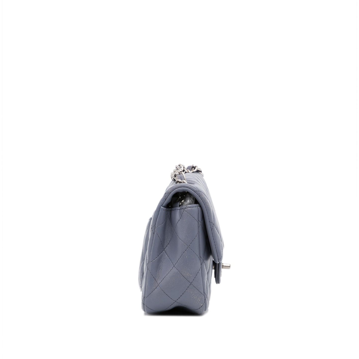Chanel Gabrielle Lambskin Grey Shoulder Bag Lambskin