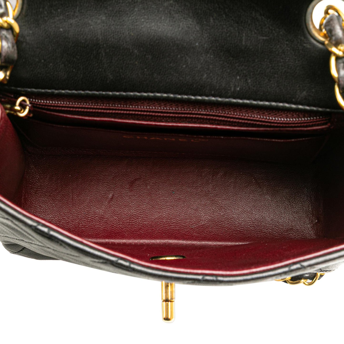 Chanel Gabrielle Lambskin Black Shoulder Bag Style 62