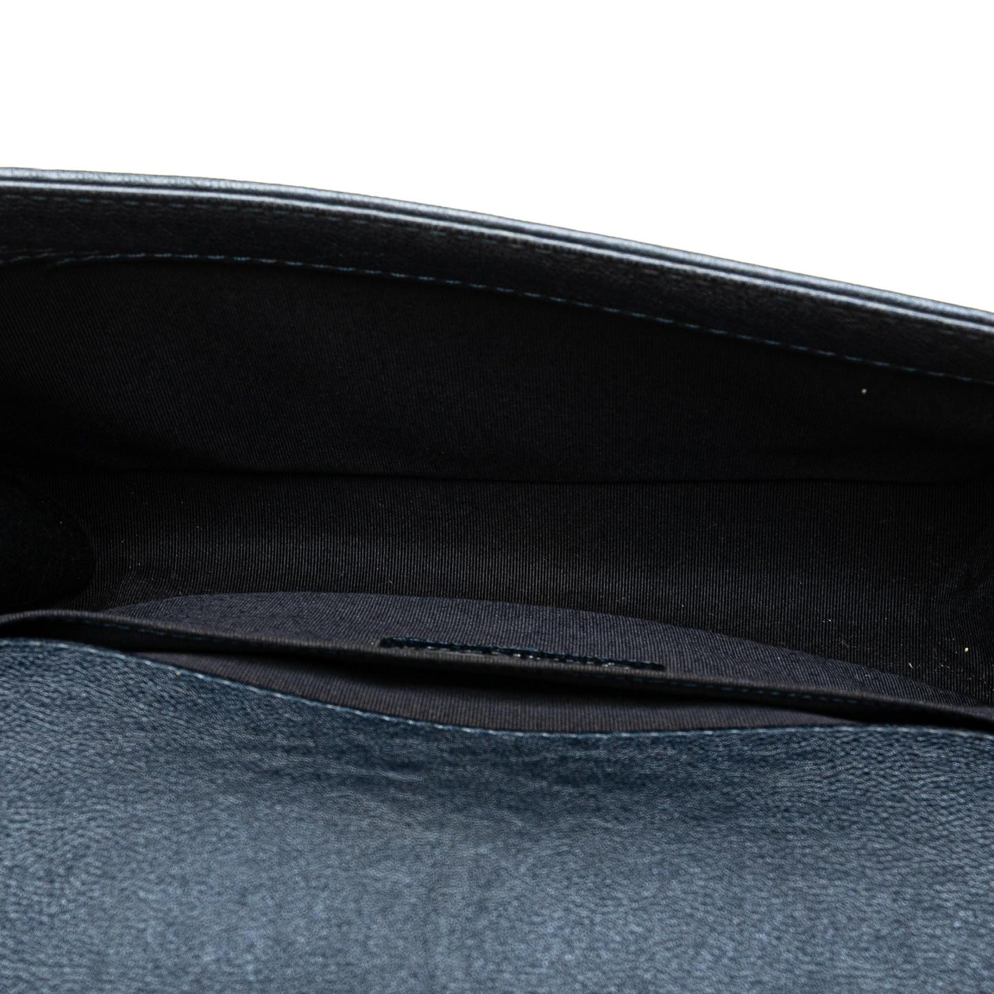 Chanel Boy Lambskin Blue Shoulder Bag