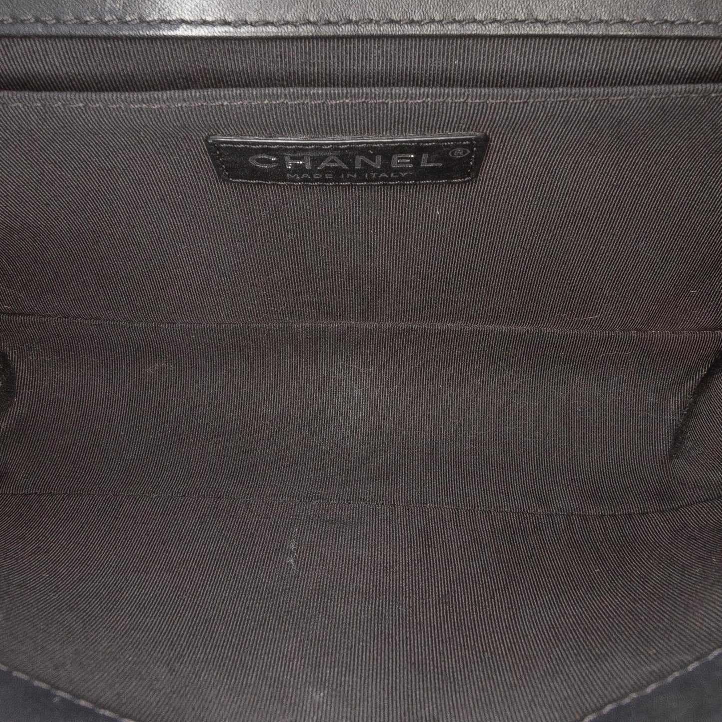 Chanel Boy Lambskin Black Shoulder Bag