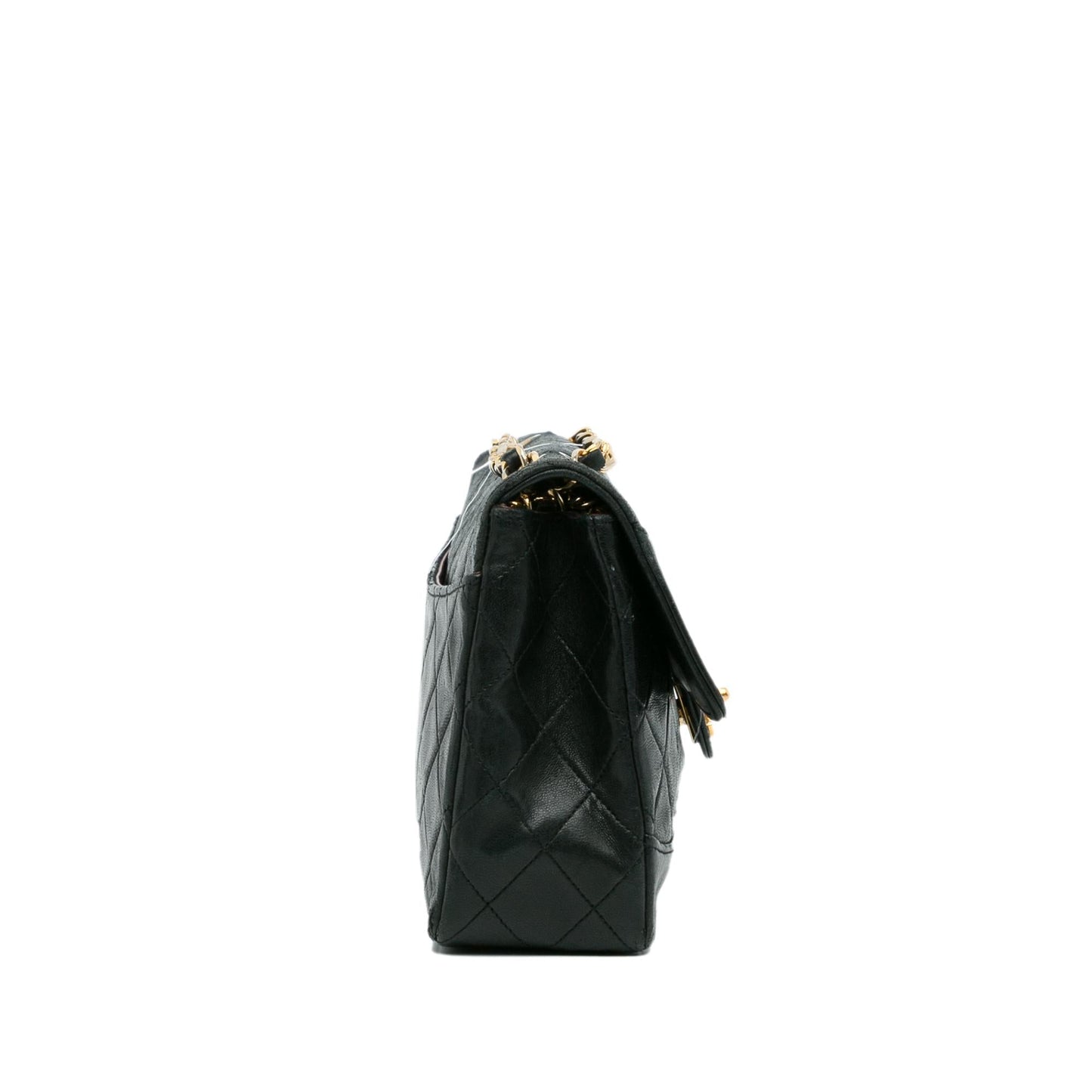 Chanel Gabrielle Lambskin Black Shoulder Bag Style 73