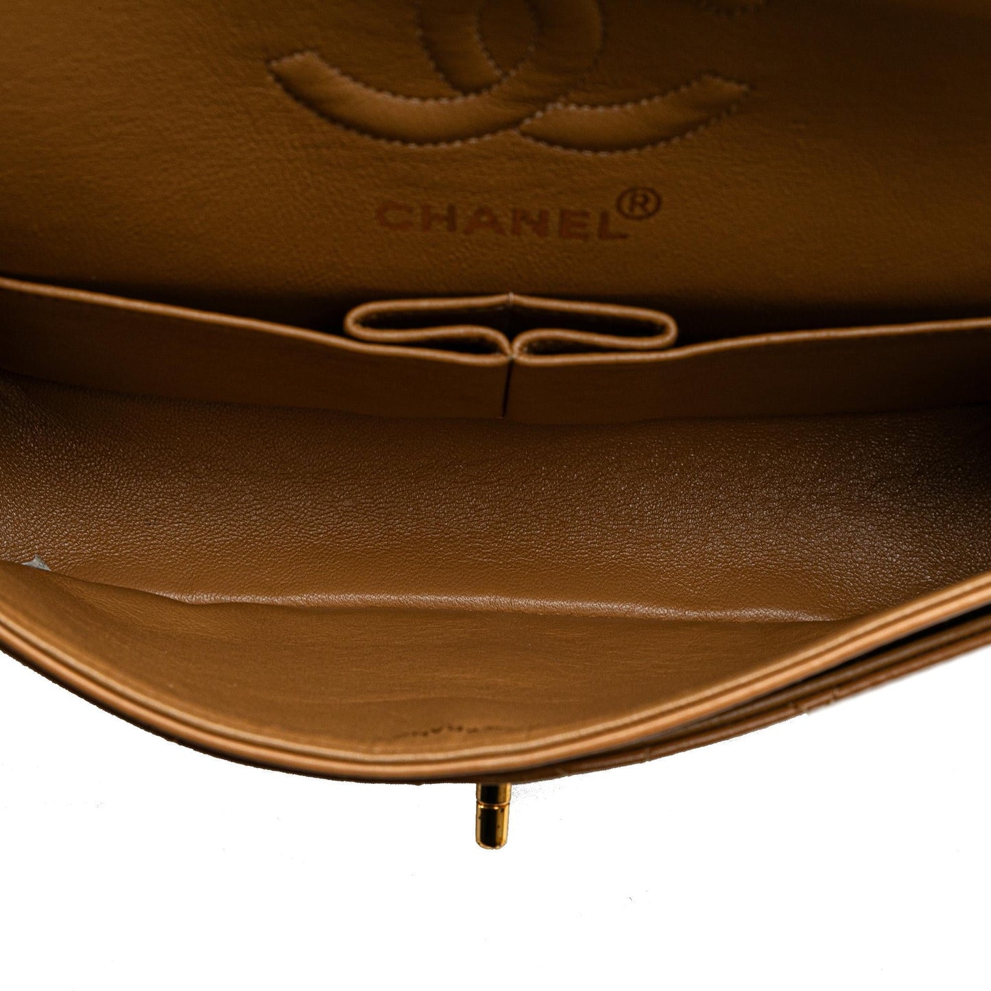 Chanel Gabrielle Lambskin Brown Shoulder Bag Style 10