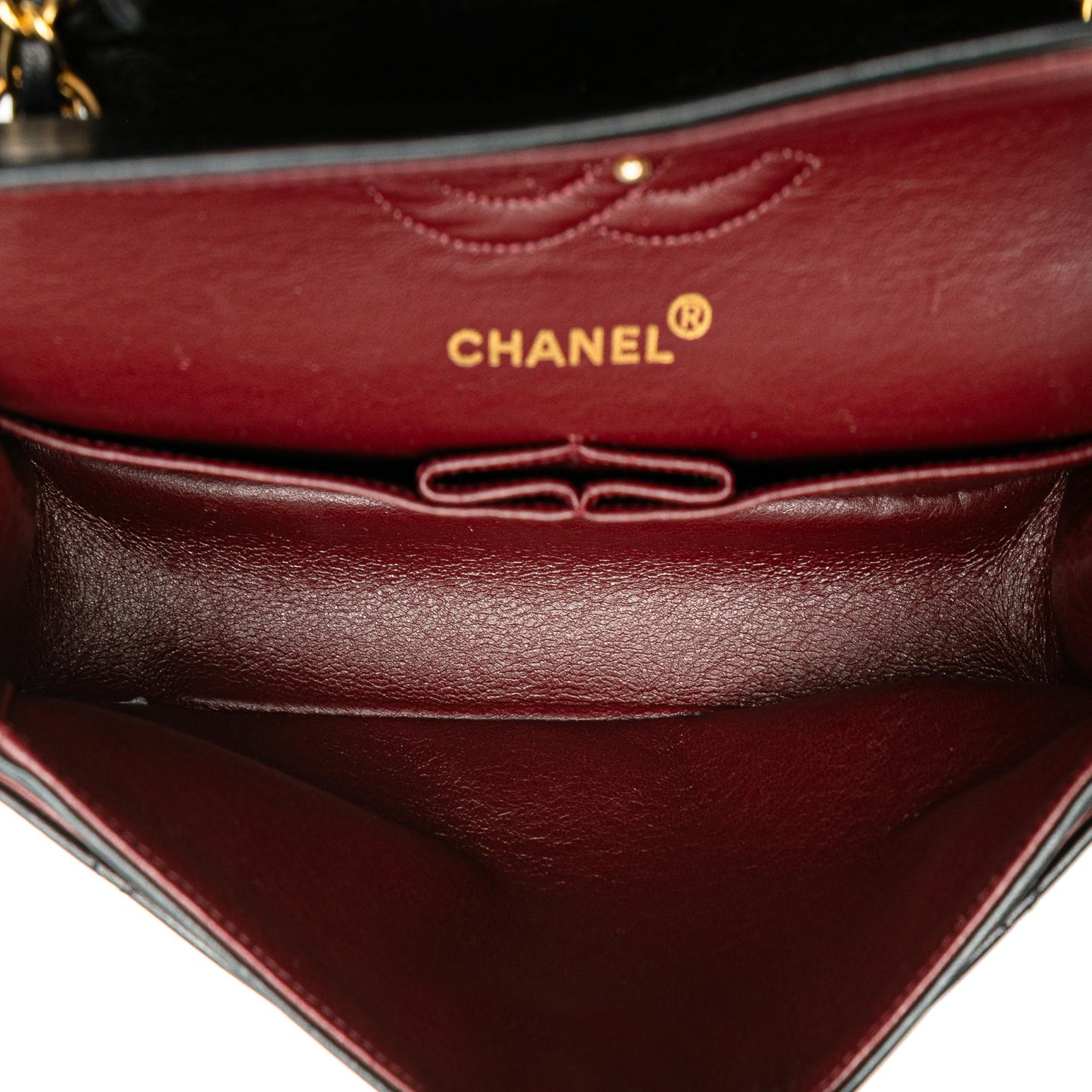 Chanel Gabrielle Lambskin Black Shoulder Bag Style 35