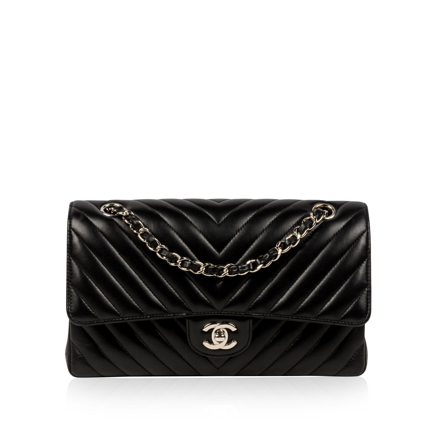 Chanel Classic Flap Bag - Medium - Chevron