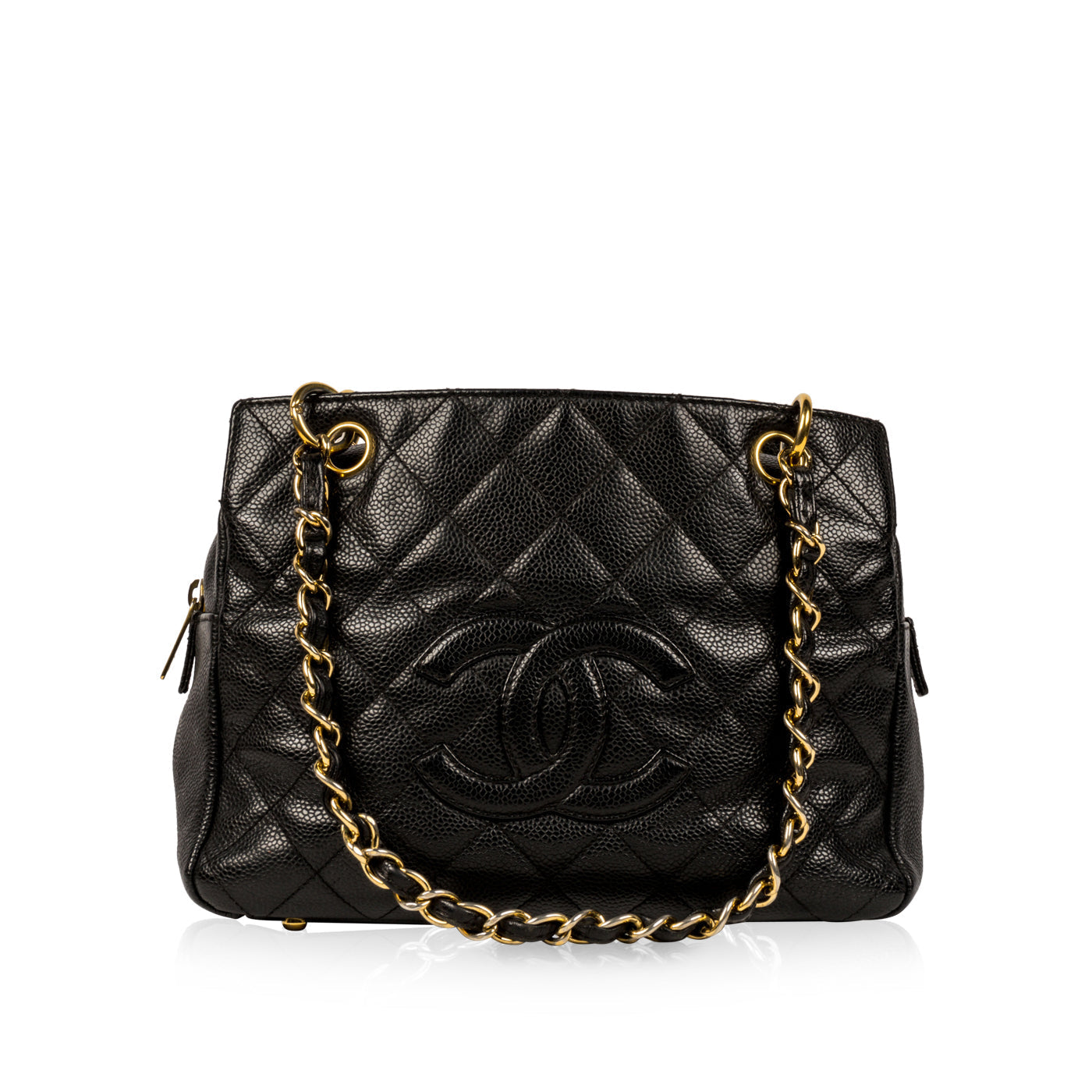 Chanel Timeless Caviar Black Tote Bag Style 51