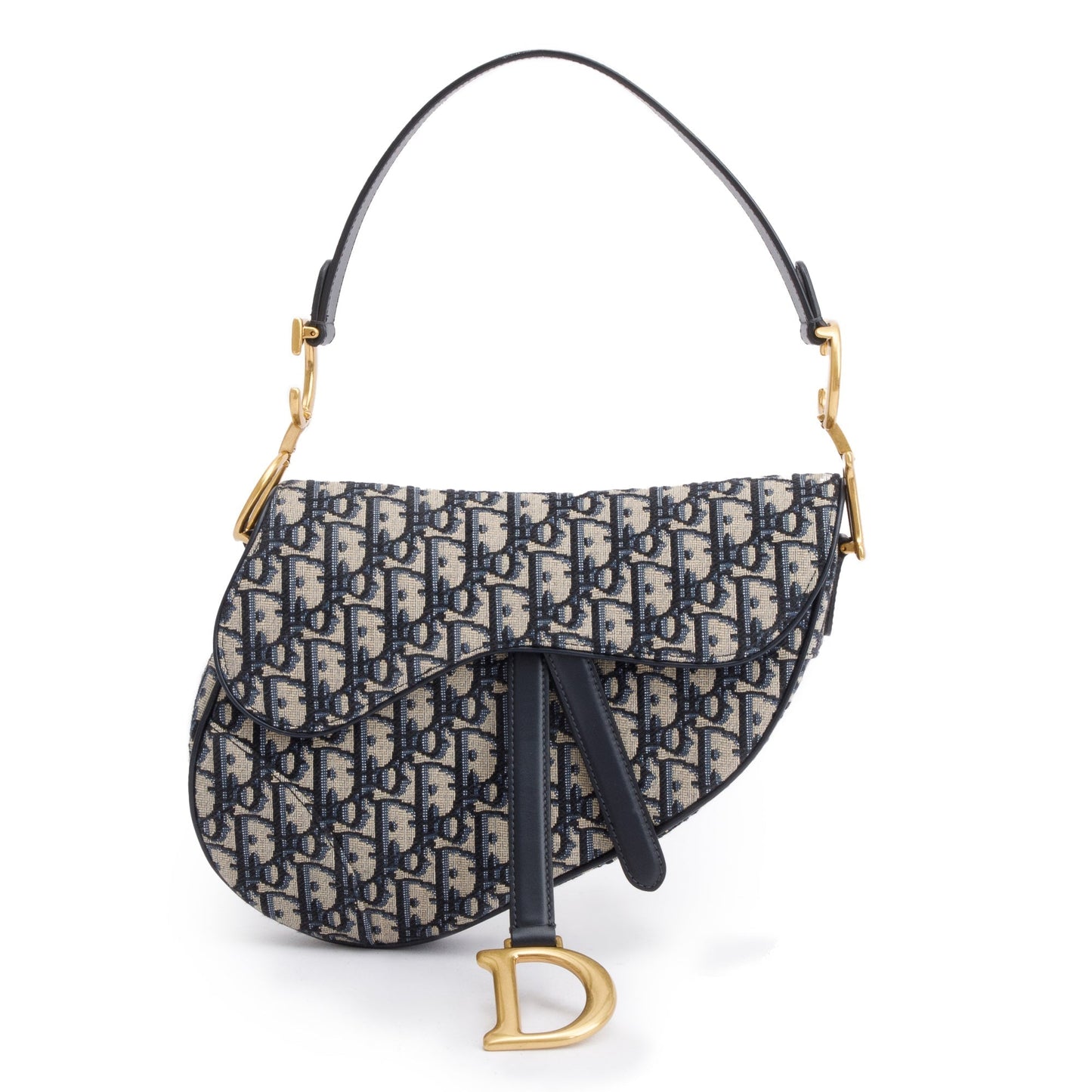 Christian Dior 2022 Oblique Medium Saddle Bag