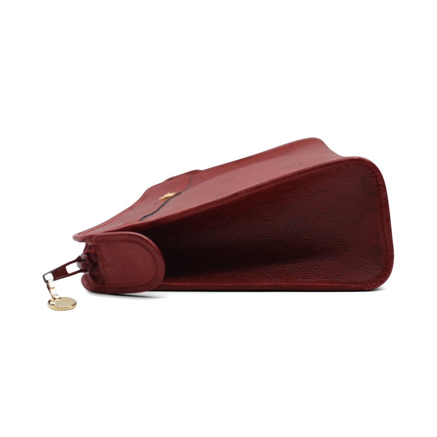 Dior Monogram Leather Canvas Clutch Bag