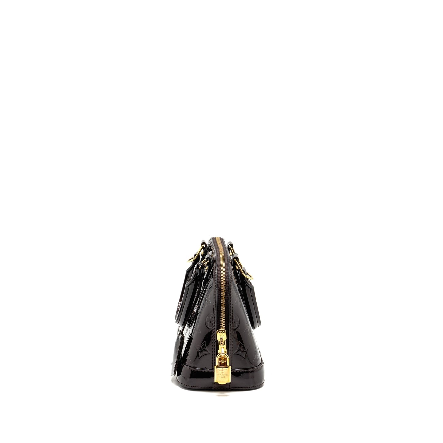 LOUIS VUITTON Alma BB Patent Amatante GHW