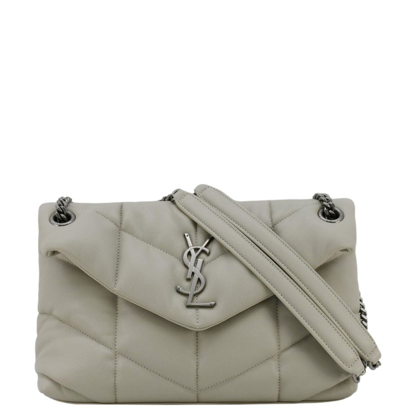 Saint Laurent Loulou Leather Red Shoulder Bag Style 7