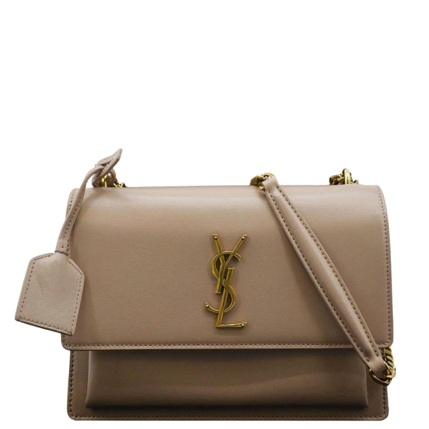 Saint Laurent Sunset Leather Red Shoulder Bag Leather